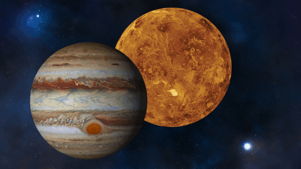 Venera i Jupiter u Raku