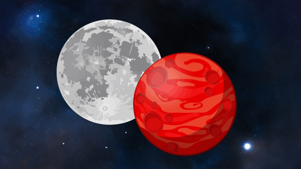 24. Septembar – Mesec i Mars u konjunkciji: dan snažnih emocija i pokreta